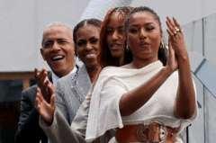 Las imágenes de la inauguración repleta de estrellas del Centro Presidencial Obama en Chicago