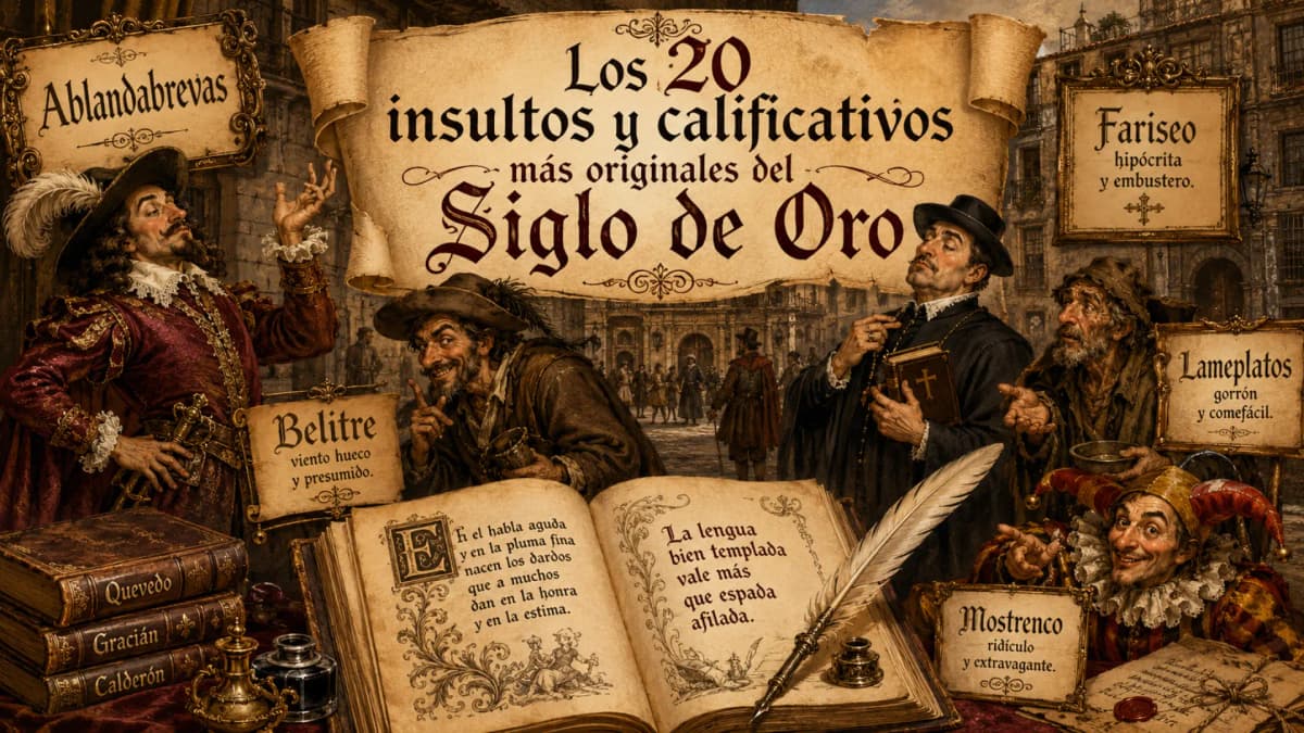 Los 20 insultos y calificativos más originales del Siglo de Oro