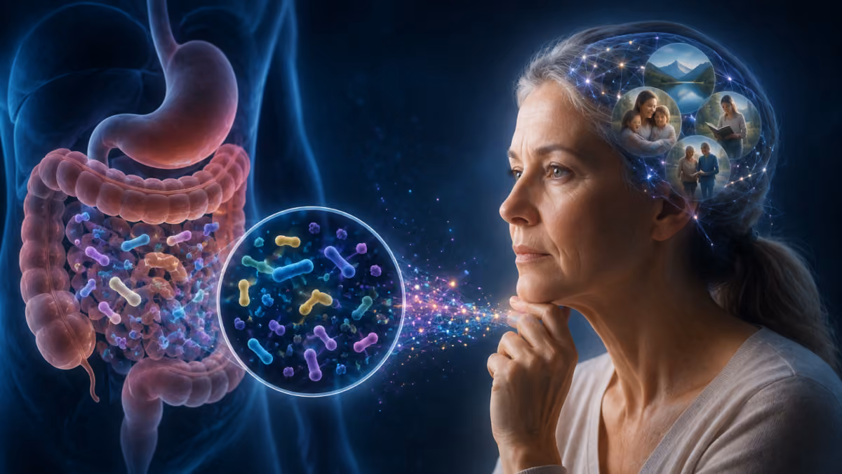 La microbiota intestinal podría influir en la memoria y el Alzheimer, según estudio