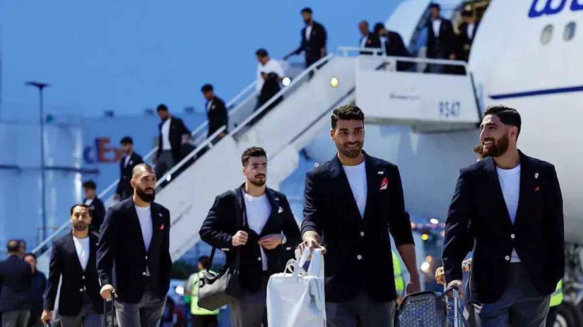 La selección iraní aterriza en EE.UU. con seguridad extrema para su debut mundialista