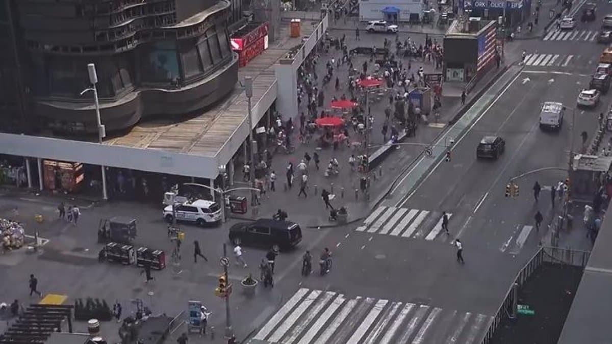 Detenido un menor tras un tiroteo en Times Square sin heridos