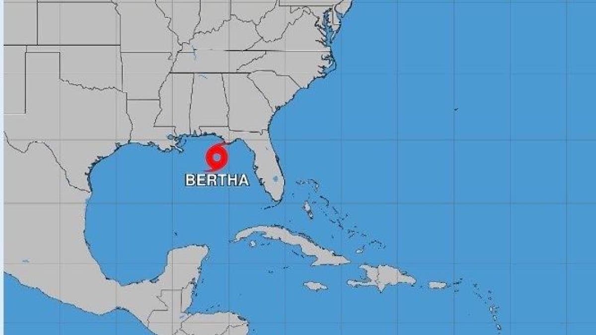 Se forma la tormenta tropical Bertha: ¿representa peligro para República Dominicana?