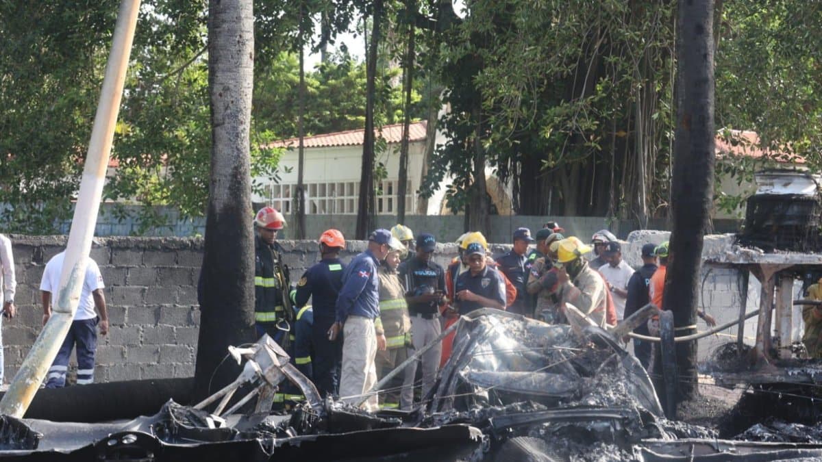 Las imágenes del incendio: así quedó el camión tanquero tras el fuego en el Malecón