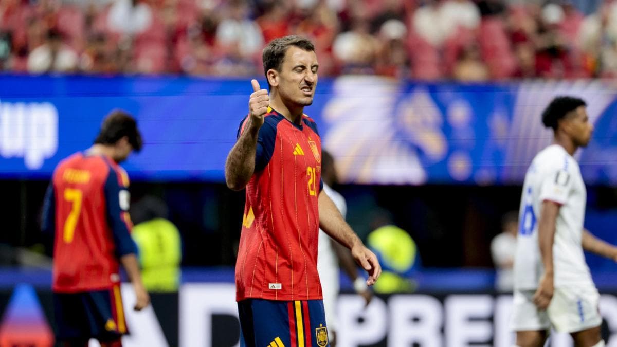 "Me alegro de no haber intercambiado mi camiseta con Oyarzabal"