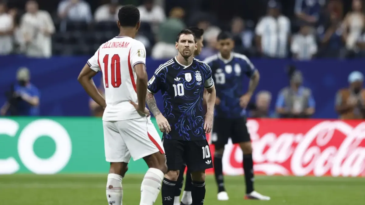 La versión de Bellingham sobre lo ocurrido con Messi