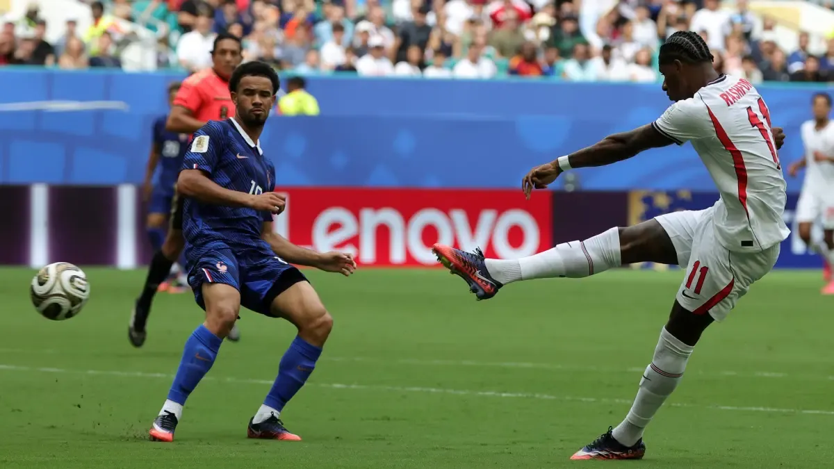 Es una barbaridad: el caño del Mundial tiene el sello de Marcus Rashford