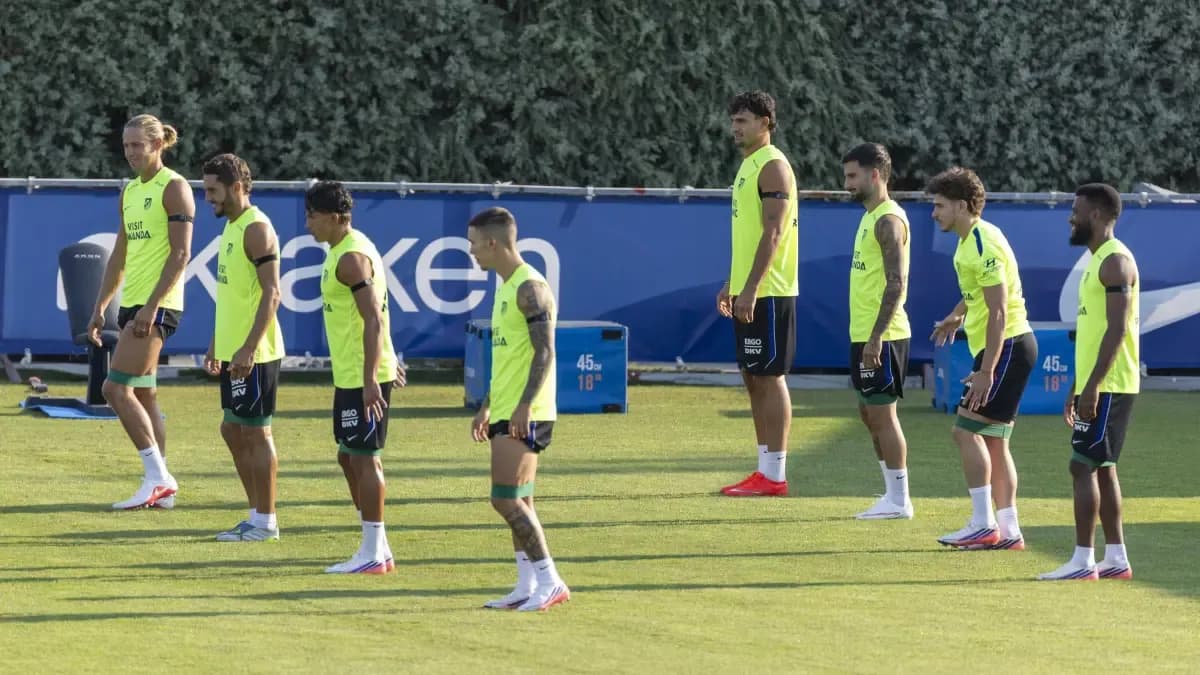 Julián se queda fuera de la lista del Atlético para el último amistoso de pretemporada