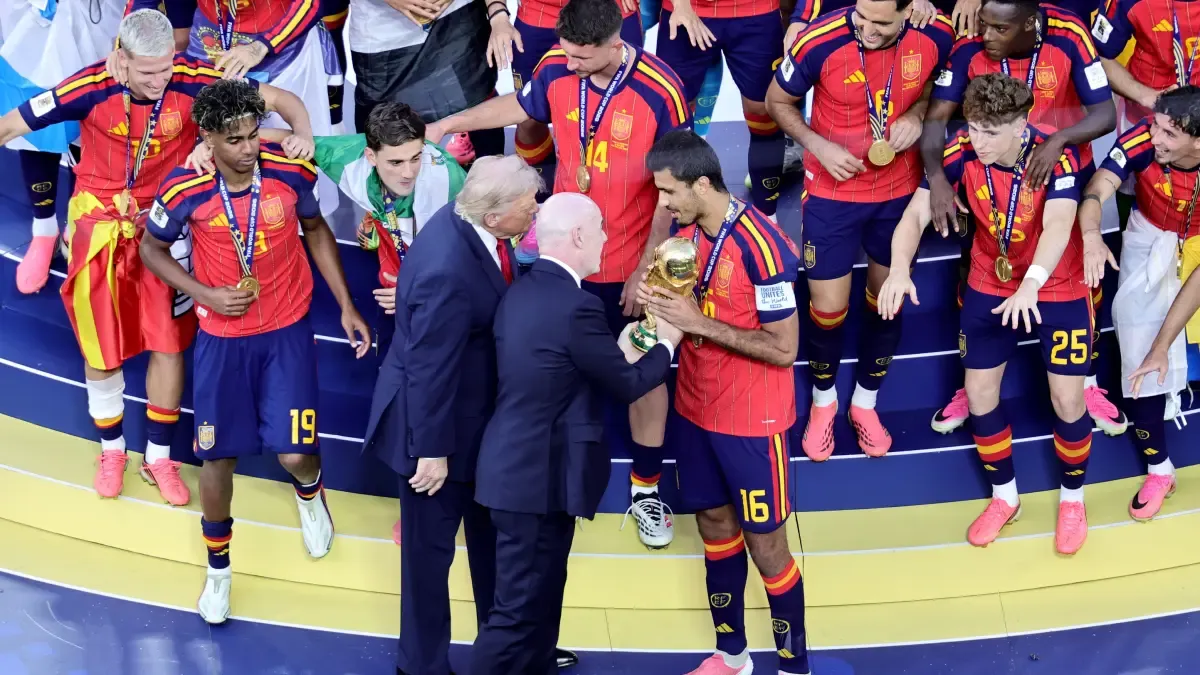 Trump vuelve a hacer de las suyas en el momento en el que Rodri va a levantar la Copa