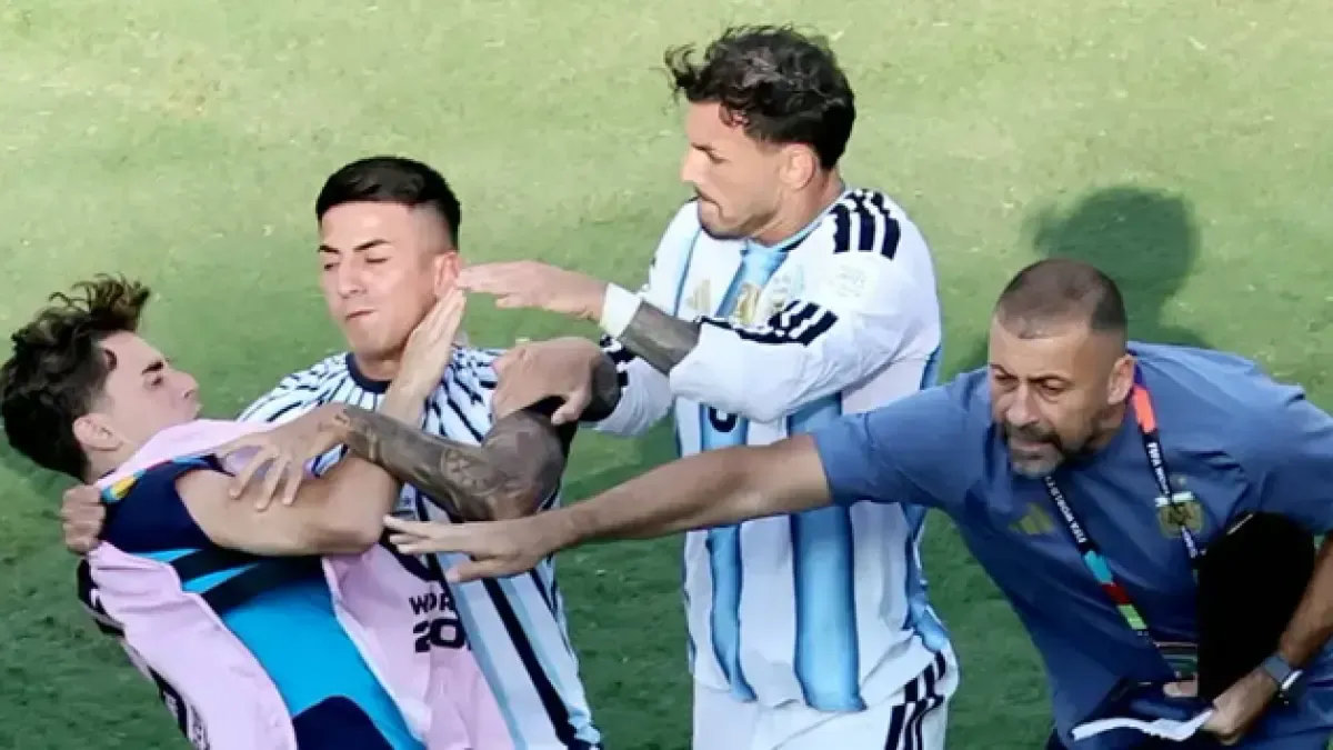 Gavi no cree que deban sancionar a Paredes: "Hay esa parte de fútbol que es un poco más violenta"