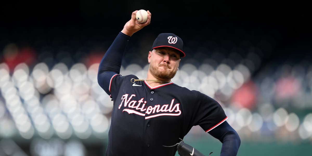Cade Cavalli pierde el no-hitter en el 7mo y los Nacionales blanquean a Cachorros