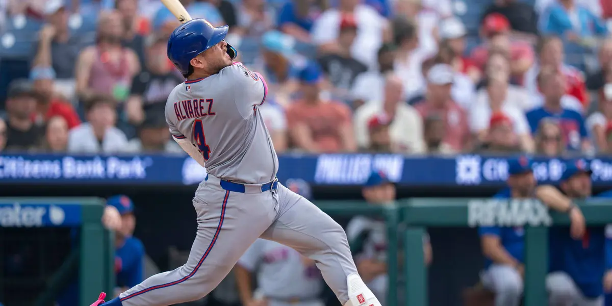 Álvarez, Baty -- que serían fichas de cambio -- impulsan victoria de Mets sobre Filis