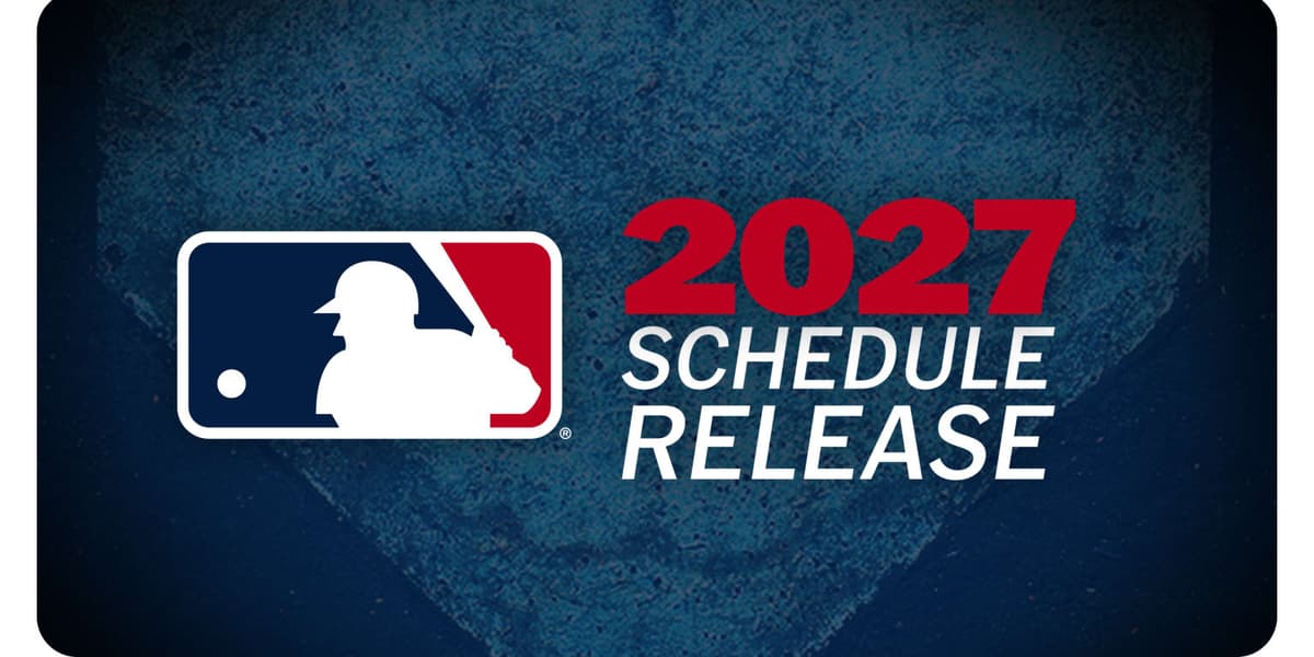 MLB anunció su calendario de la temporada regular del 2027