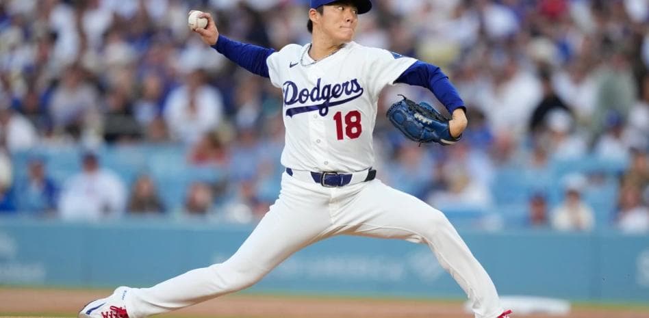 Yoshinobu Yamamoto ayuda a los Dodgers a vencer a los Cerveceros