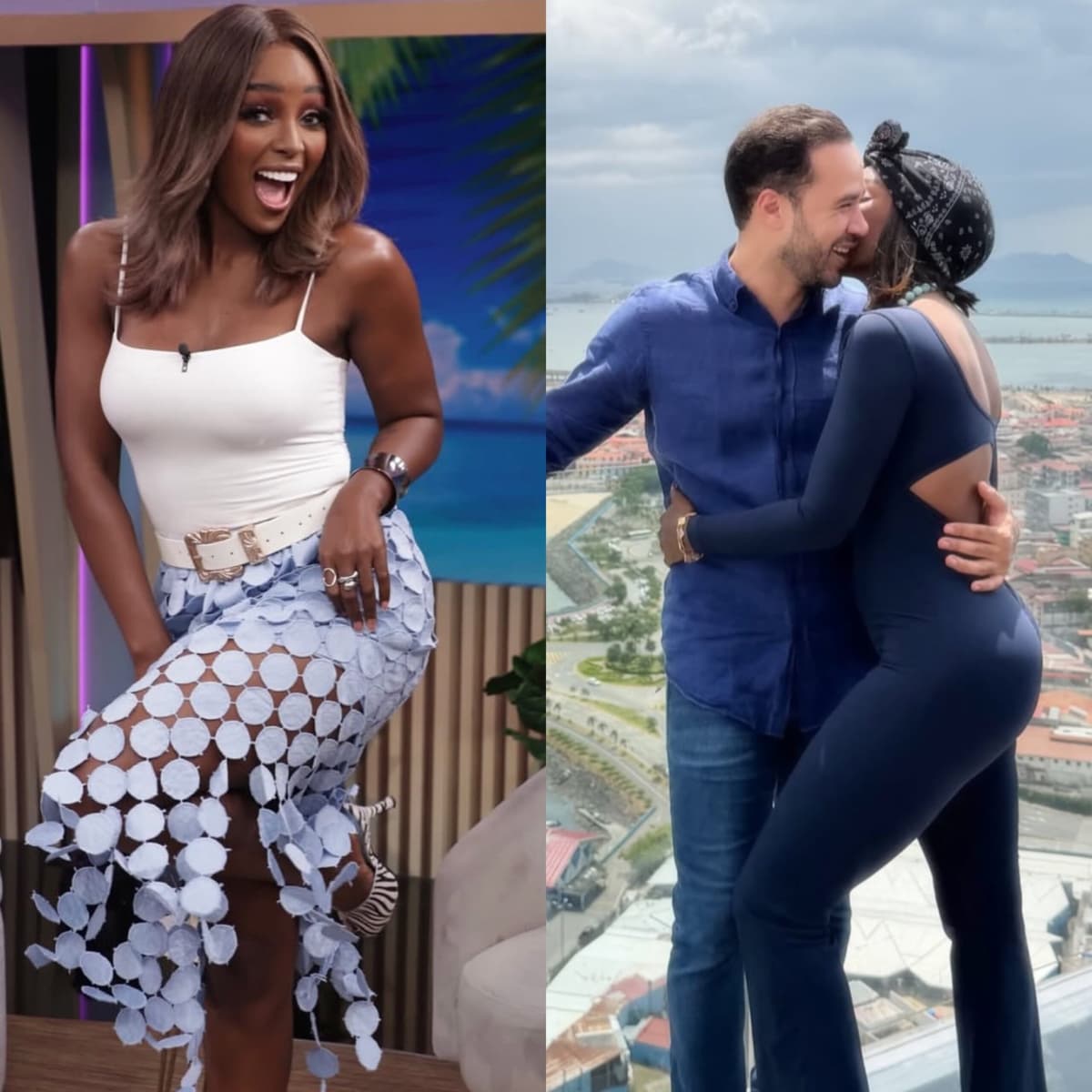 Amara la Negra presenta oficialmente a su nueva pareja : “Él es mi media naranja”