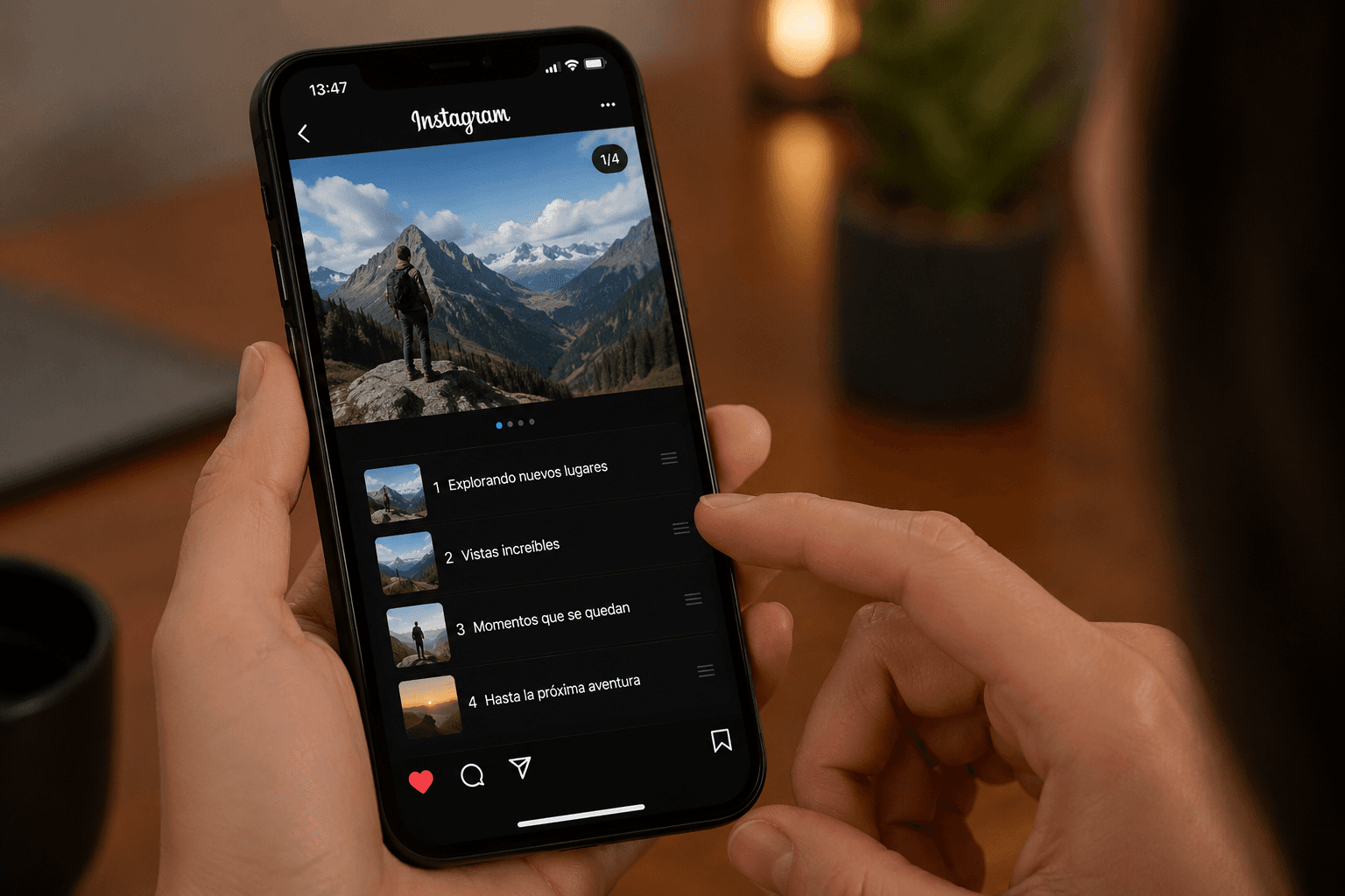 Instagram permitirá añadir descripciones individuales por foto y video de los carruseles