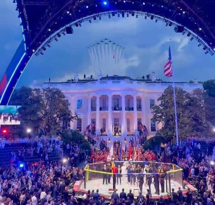 Casa Blanca da inicio a celebración cumpleaños Trump con histórico evento de UFC