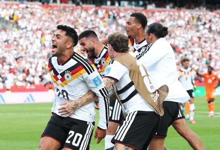 Alemania gana en el último minuto y asegura su pase a la siguiente ronda