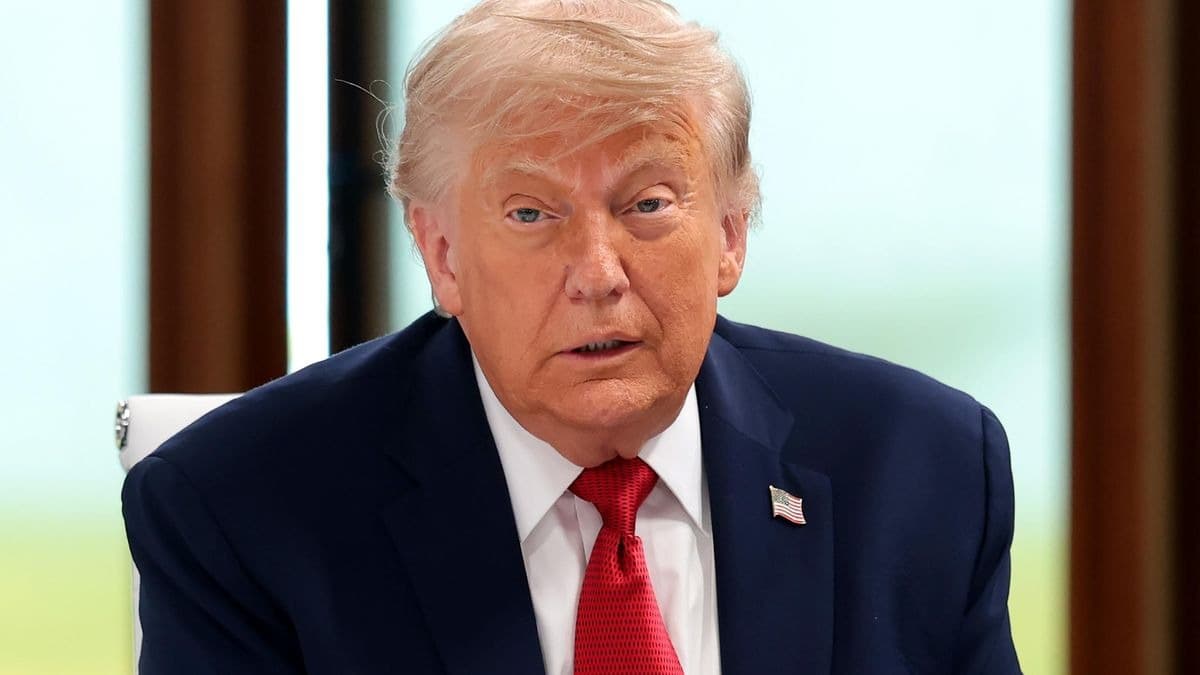 Trump denuncia actos vandálicos en el estanque reflectante de Washington antes del 4 de julio