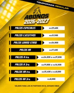 Las Águilas encienden motores y abren la venta de abonos 2026-2027