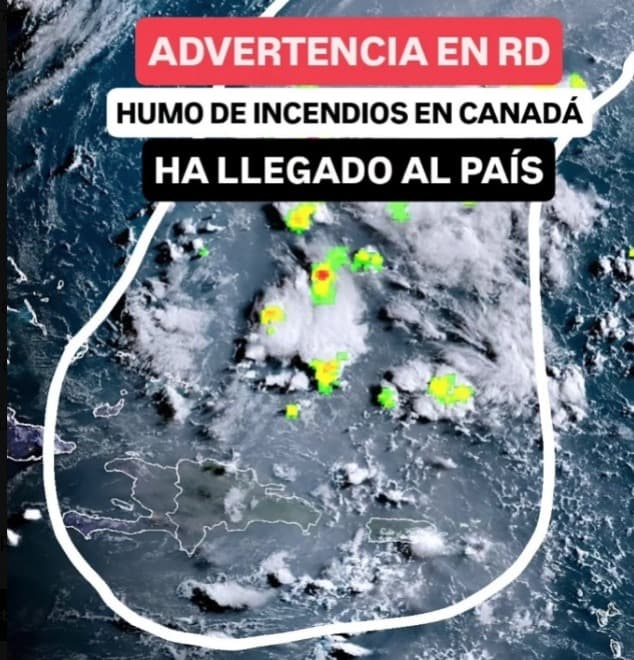 Jean Suriel advierte llegada de humareda de incendios en Canadá afectará la calidad del aire en RD