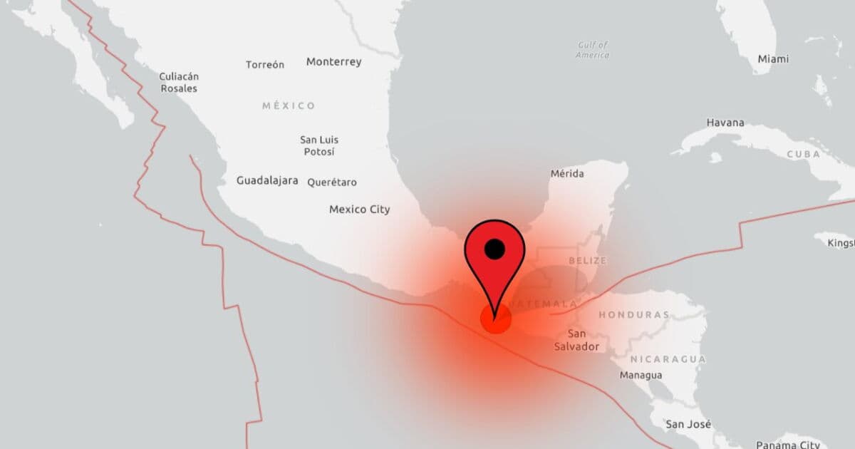 Video muestra momentos de angustia de obreros durante fuerte sismo en Chiapas, México