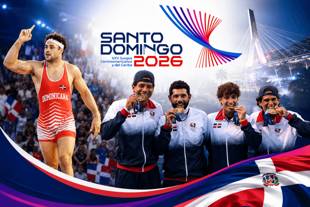 Tenis y lucha libre llevan a RD a acumular 12 medallas de oro en Santo Domingo 2026
