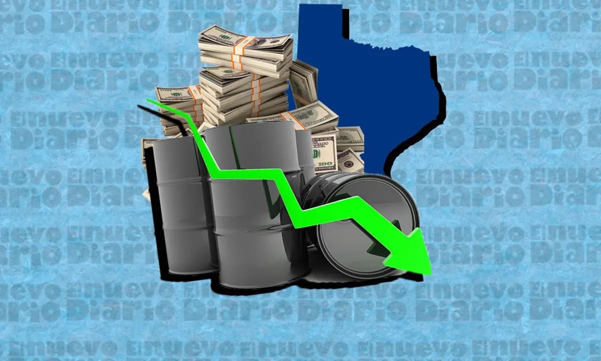 El petróleo de Texas baja a 68,58 dólares tras negociaciones indirectas entre EE. UU. e Irán