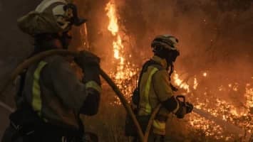 Incendio devasta 32 mil hectáreas cerca de Madrid