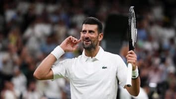 Novak Djokovic se deja un set en su debut en Wimbledon