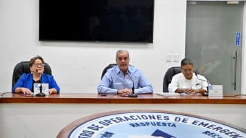 Gobierno activa plan de contingencia por lluvias; Abinader resalta importancia de la prevención