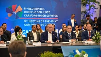 RD celebra por primera vez reunión Cariforo–UE; Abinader resalta tratado de libre comercio del Caribe