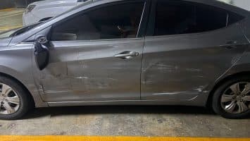Denuncian choque y manejo temerario de conductor Corredor de la Núñez de Cáceres