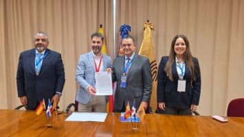 JCE firma convenio de cooperación con Fundación Transparencia Electoral de América