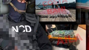 Golpe al narcotráfico: Incautan 1,833 paquetes de drogas en costas de Baní y el AILA con 13 detenidos