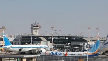El Aeropuerto de Tel Aviv advierte de 500 vuelos en riesgo por aviones militares de EE. UU.