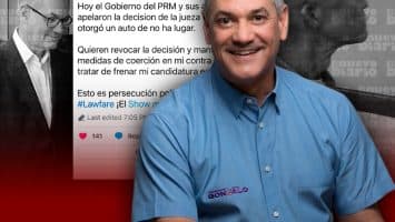 Gonzalo dice apelación del Estado al no ha lugar busca frenar su candidatura; sostiene es persecución política