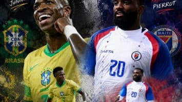 Brasil y Haití se miden hoy en la Copa Mundial de la FIFA