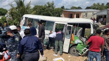 Supérate lamenta accidente de autobús en Hato Mayor donde resultaron heridos colaboradores