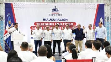 Inauguran renovado techado del Club Domingo Paulino en Santiago