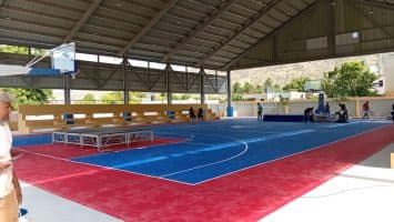 Infraestructura Escolar concluye dos techados deportivos en Duvergé y Jimaní con inversión de RD$95 millones
