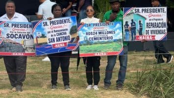 Líderes comunitarios destacan parque urbano de Haina como una deuda social saldada con el municipio