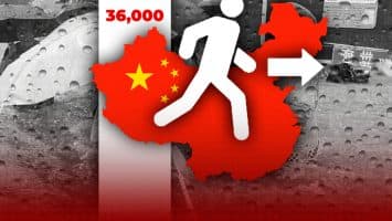 Más de 36.000 evacuados por fuertes lluvias en la provincia suroriental china de Cantón