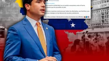 Omar Fernández expresa solidaridad con Venezuela tras fuertes sismos