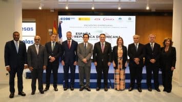 Gobierno y empresarios dominicanos presentan a RD como plataforma industrial ante España