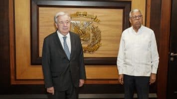 Guterres agradece a RD por apoyo clave a misión internacional en Haití