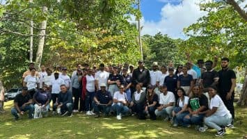 UAPA Nagua, el Clúster Turístico de Samaná y el Ministerio de Medio Ambiente realizaron la jornada «Domingo Verde» con la participación de 45 voluntarios