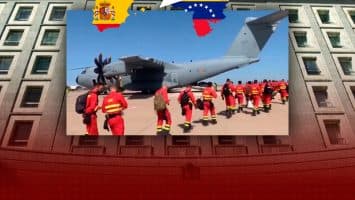 Vuela a Venezuela un avión militar español con efectivos de emergencias y rescate