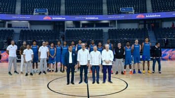 Abinader, Aguilera y Cruz dejan inaugurada la Arena Banreservas Virgilio Travieso Soto