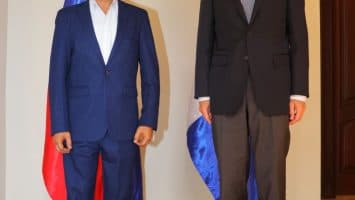 Director Defensa Civil realiza visita de cortesía al embajador de Rusia en República Dominicana