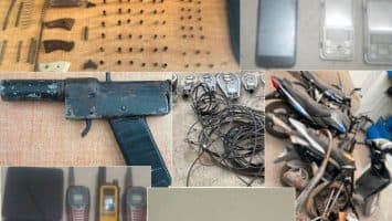 Policía apresa dos personas, ocupa armas y municiones durante operativos en Barahona
